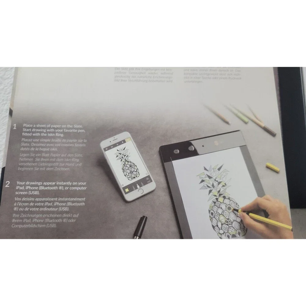 iskn The Slate Pen Paper Lovers Drawing Artist Digital Drawing Tablet Tested